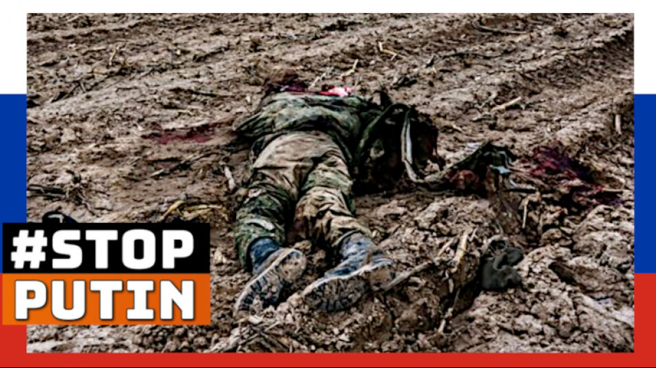 Dead Russian scum in Ukraine