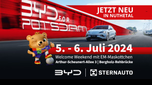 STERNAUTO opens the first BYD store for the Potsdam region near Berlin in Germany