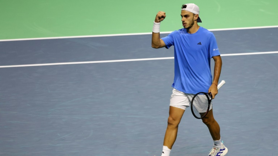 Argentina lead Davis Cup holders Italy