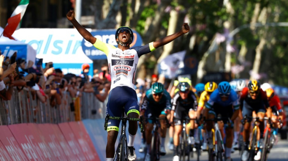 Tour d'Italie: l'Erythréen Girmay vainqueur de la 10e étape 