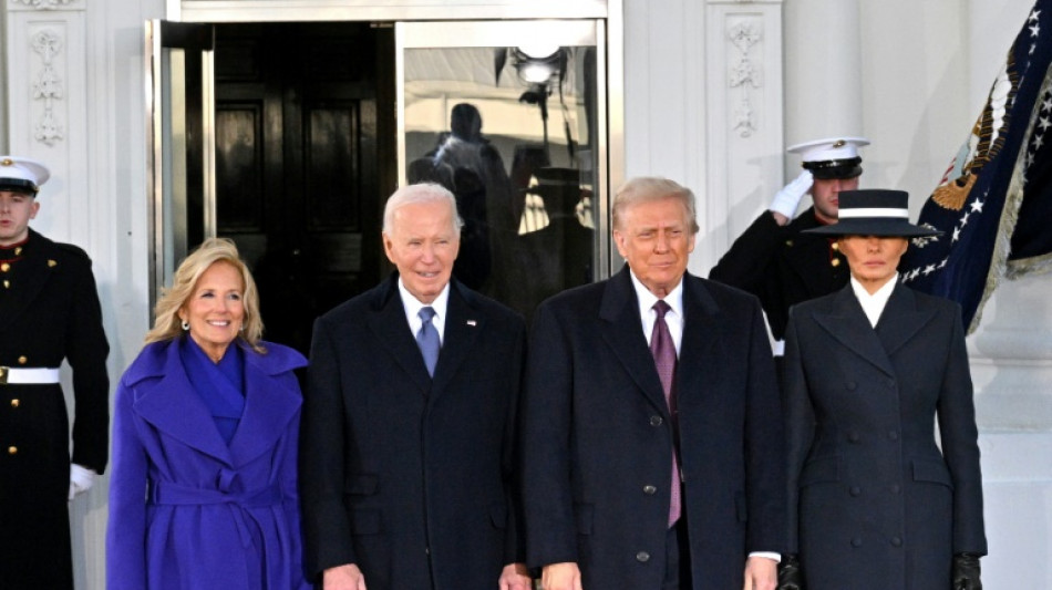 Trump arrives for inauguration vowing sweeping change