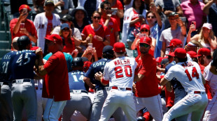 Eight ejected after Mariners and Angels stage MLB brawl