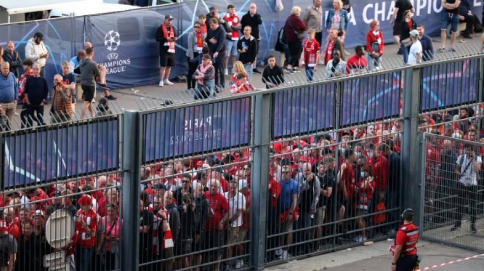 A crush, teargas and chaos before Champions League final