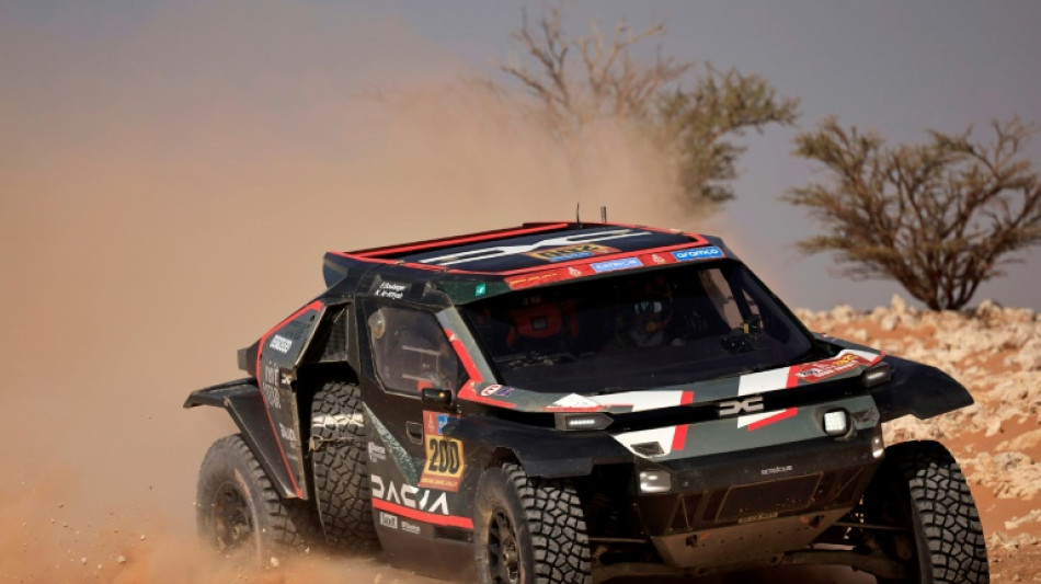 Saudi al-Rajhi takes Dakar lead as al-Attiyah wins stage 9