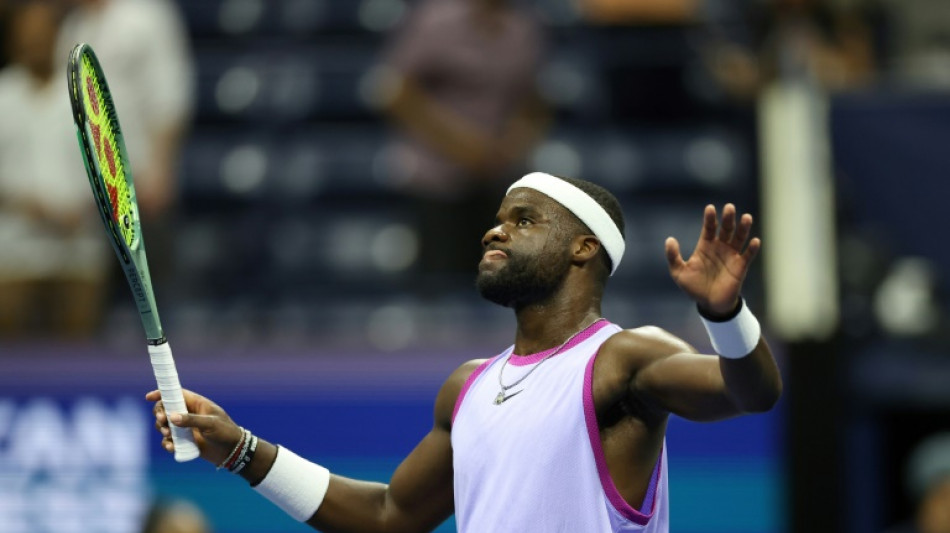 Tiafoe sets up all-American US Open semi-final