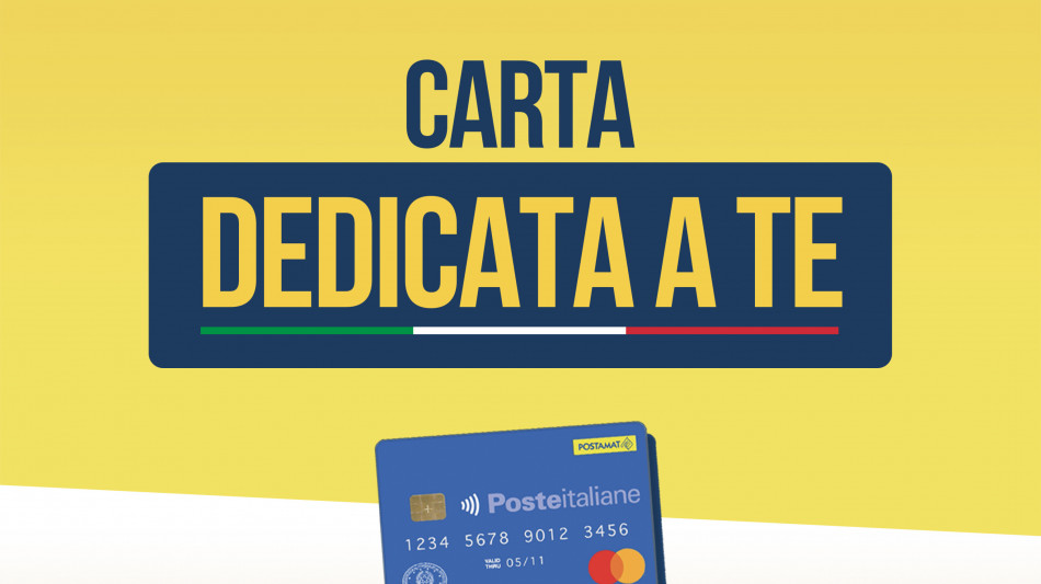 Al via social card Dedicata a te a sostegno dei redditi bassi