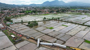 Vier Tote und viele Verletzte bei Zugunglück in Indonesien