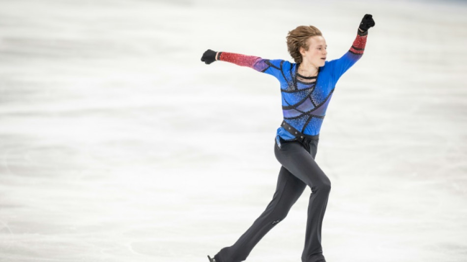 US teen Malinin lands quad axel to win at Skate America