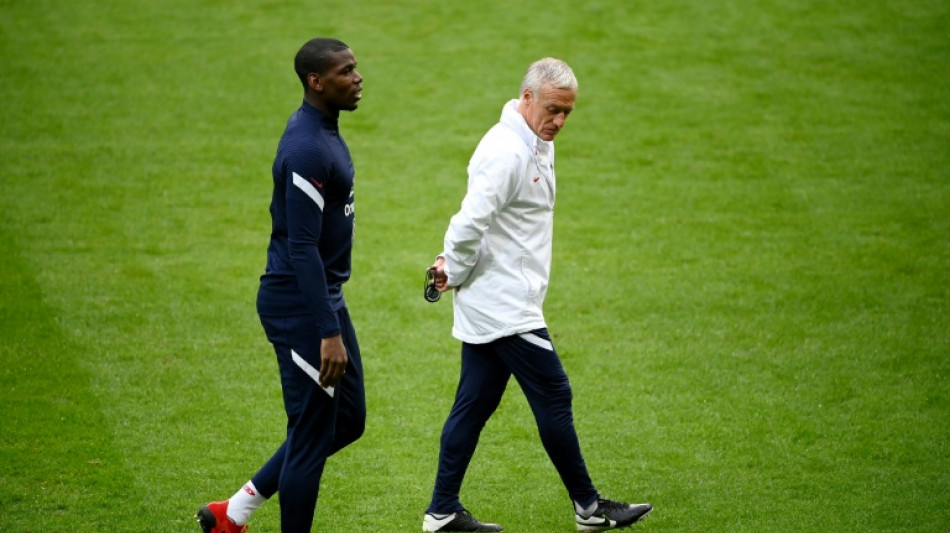 Deschamps delight as 'light back on' for Pogba after doping ban