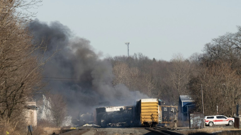 US railroad company ordered to pay for cleanup of toxic derailment