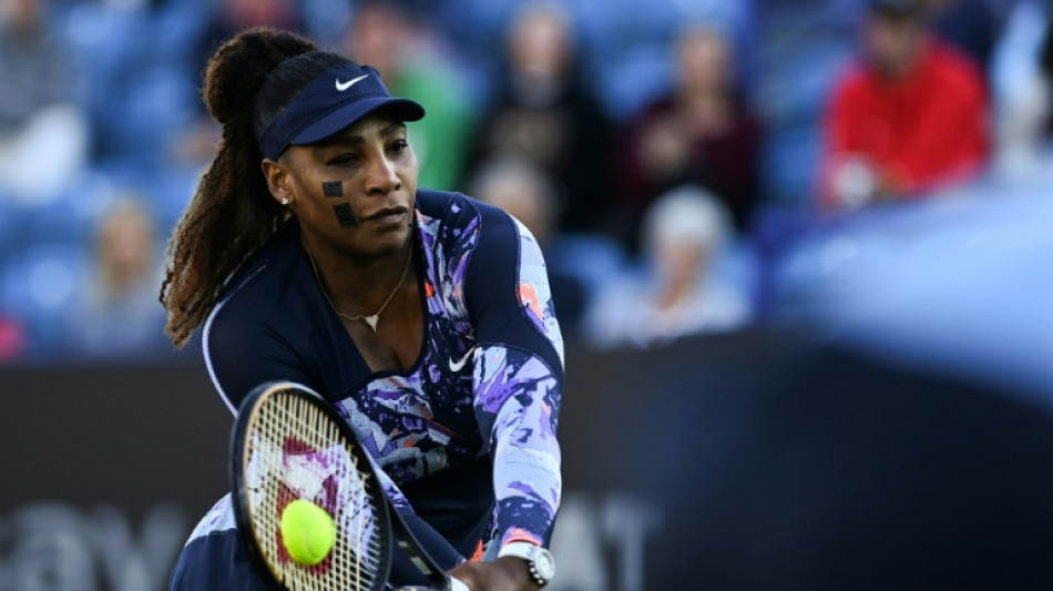 'It's OnSerena': Williams comeback reaches Eastbourne doubles semis