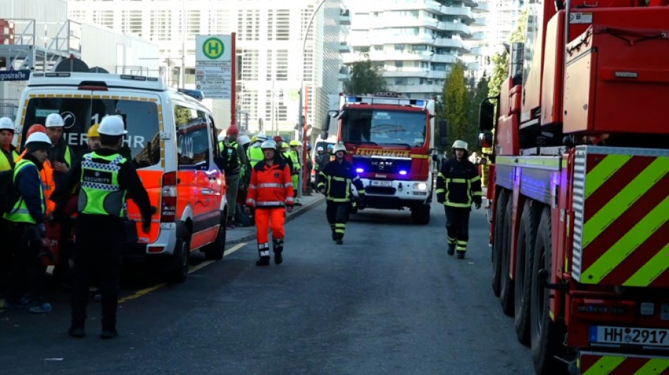 Mindestens vier Tote bei schwerem Arbeitsunfall auf Hamburger Großbaustelle 