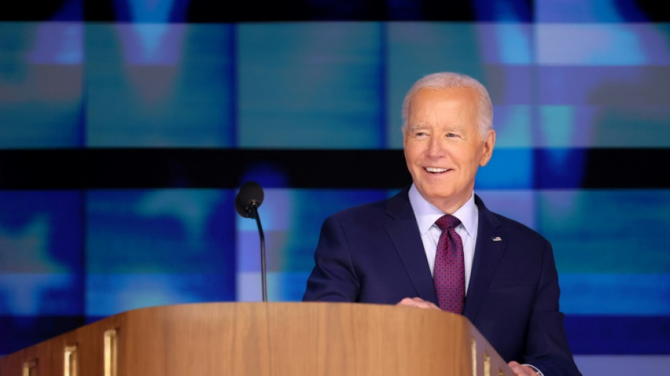 Biden à Chicago pour passer le flambeau à Harris 