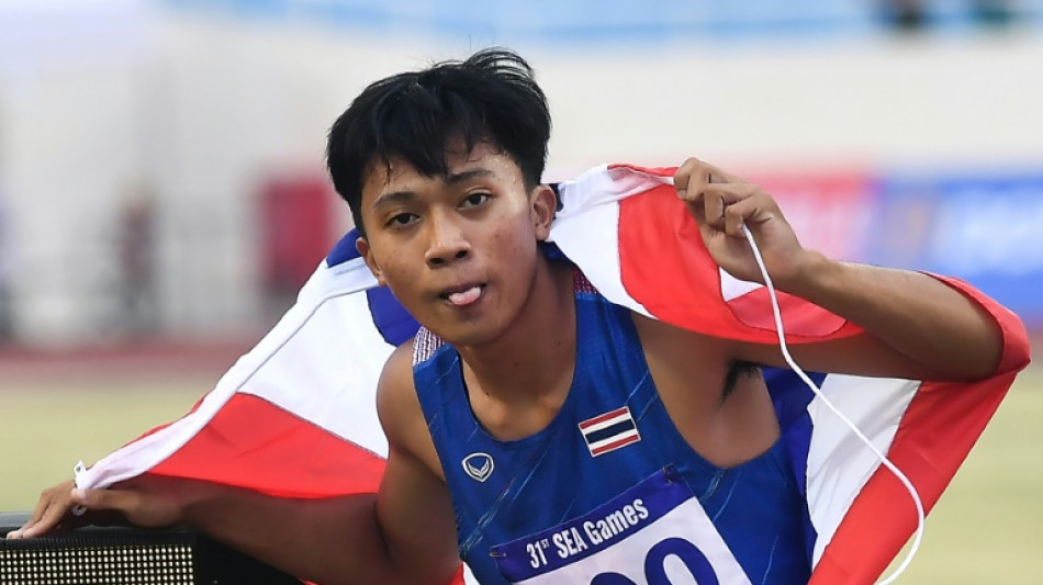 Record-breaking Thai, 16, wins SEA Games sprint double