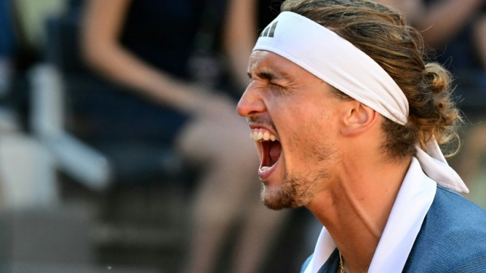 Zverev equals Becker record to set up Rome final with Jarry