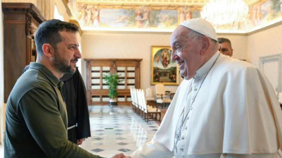 Zelenski concluye su gira europea reuniéndose con el papa y el canciller alemán