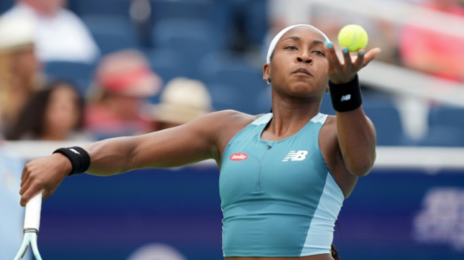 Defending champion Gauff upset in WTA Cincinnati opener