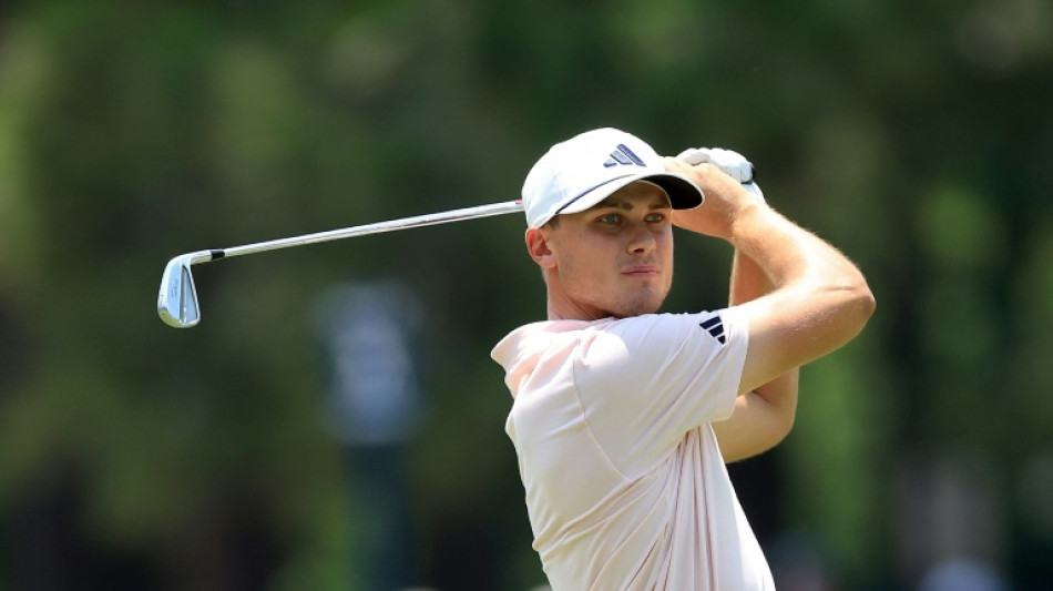 Sweden's Aberg grabs US Open lead as rivals falter