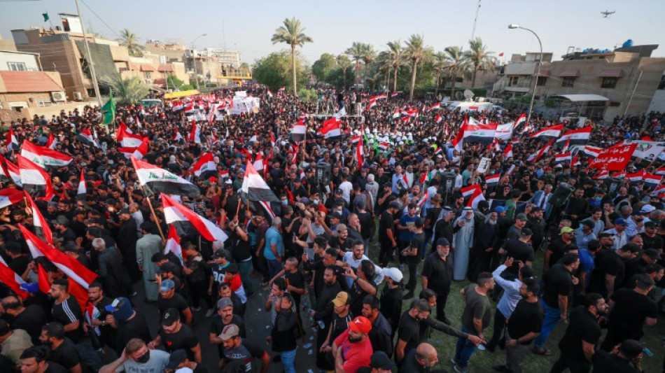 Rival sit-ins deepen Iraq political deadlock