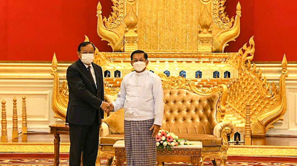 ASEAN special envoy meets Myanmar junta chief