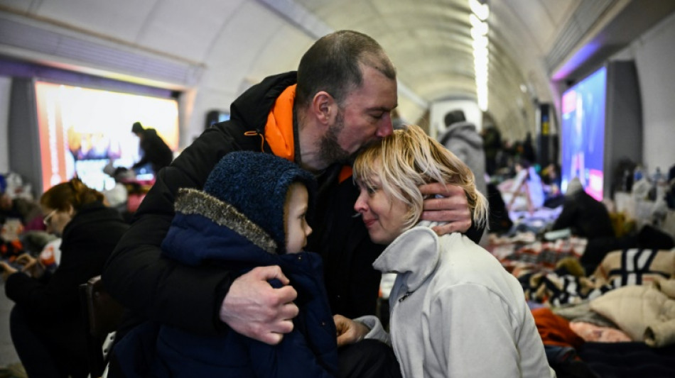 Built in wake of WWII, Kyiv metro offers shelter from Russian shells