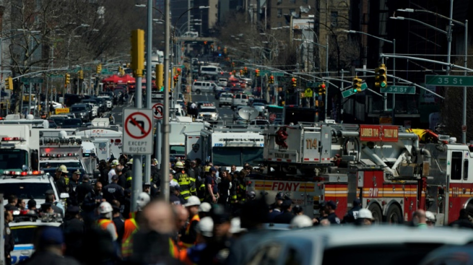 For Brooklyn subway riders, a morning of terror