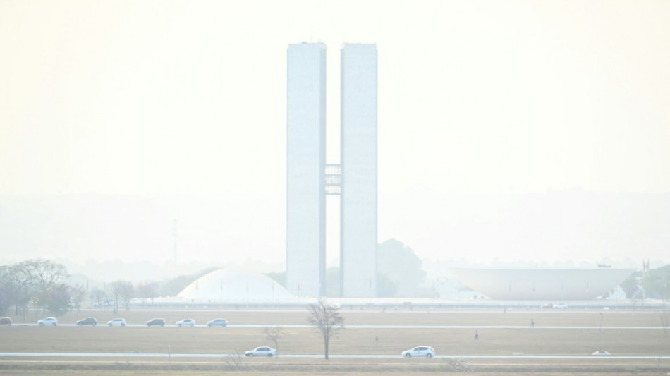 Used to fresh air, Brazil's modernist capital chokes on wildfire smoke