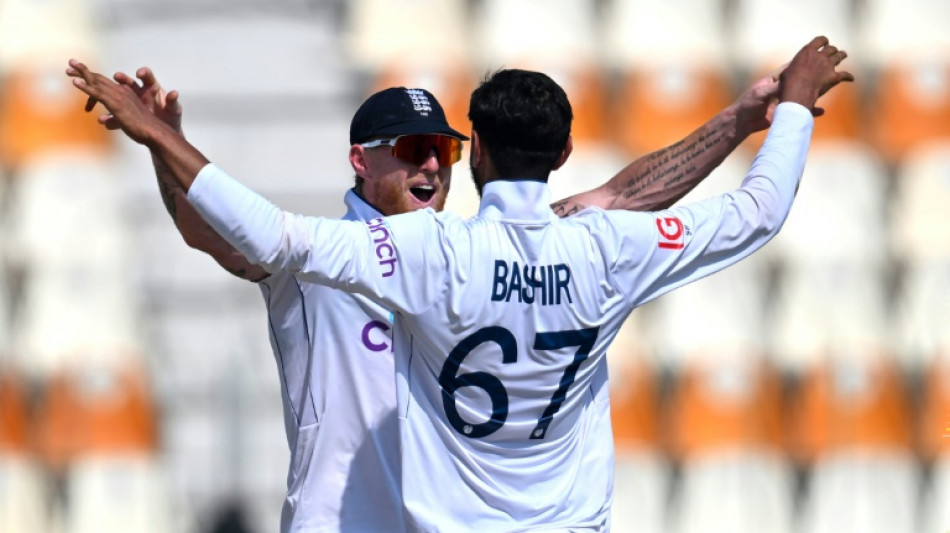 Pakistan tottering at 43-3 in England Test after Bashir takes three