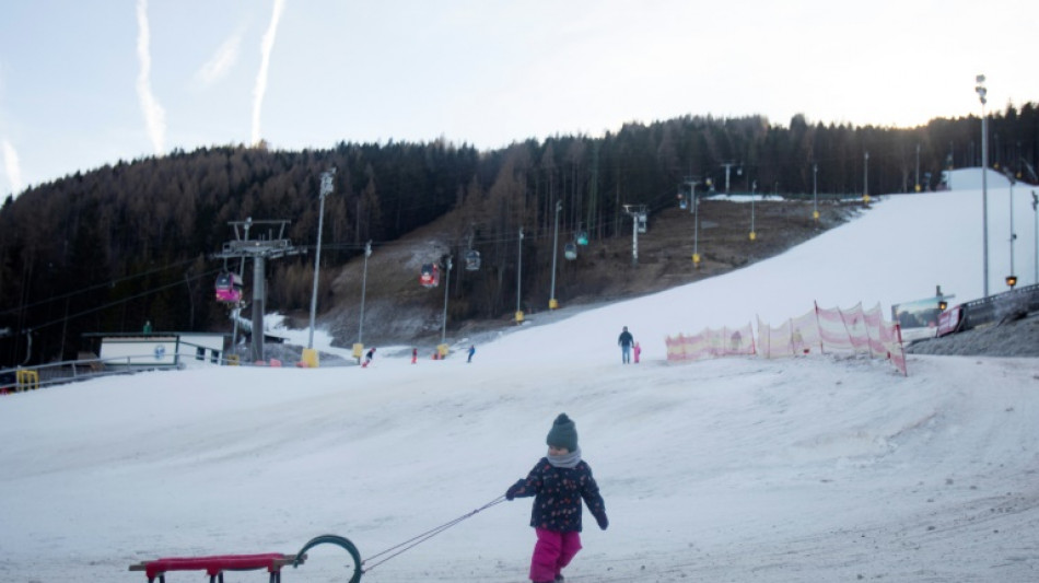 Europe ski resorts struggle to stay open in warm winter