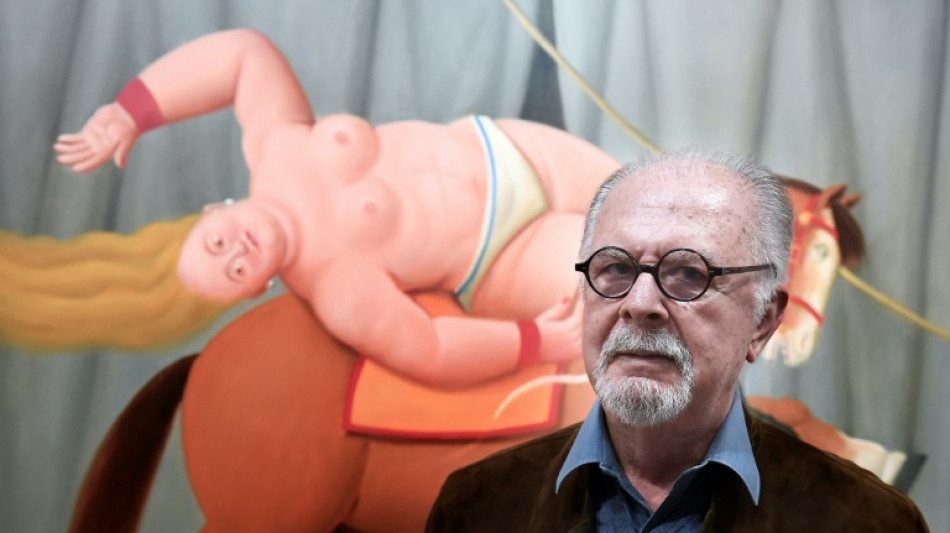 Décès de l'artiste colombien et maître du "volume" Fernando Botero