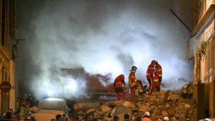 Marseille building collapse injures five, fire hampers search