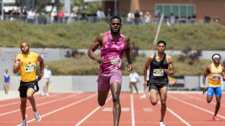 Benjamin turns in solid 400m in return to competition