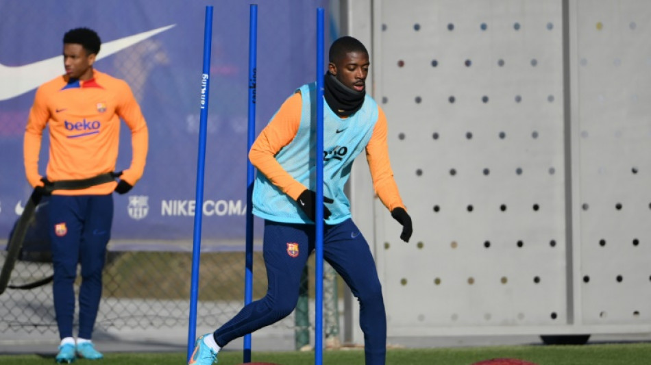 Dembele returns for Barca after contract stand-off