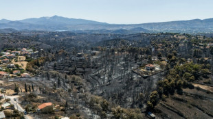 Grèce: le feu faiblit autour d'Athènes, mais les pompiers restent mobilisés