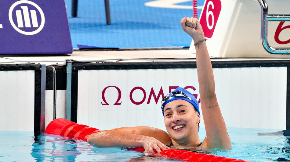 Parigi: nuoto: Giulia Terzi bronzo 100 stile libero S7