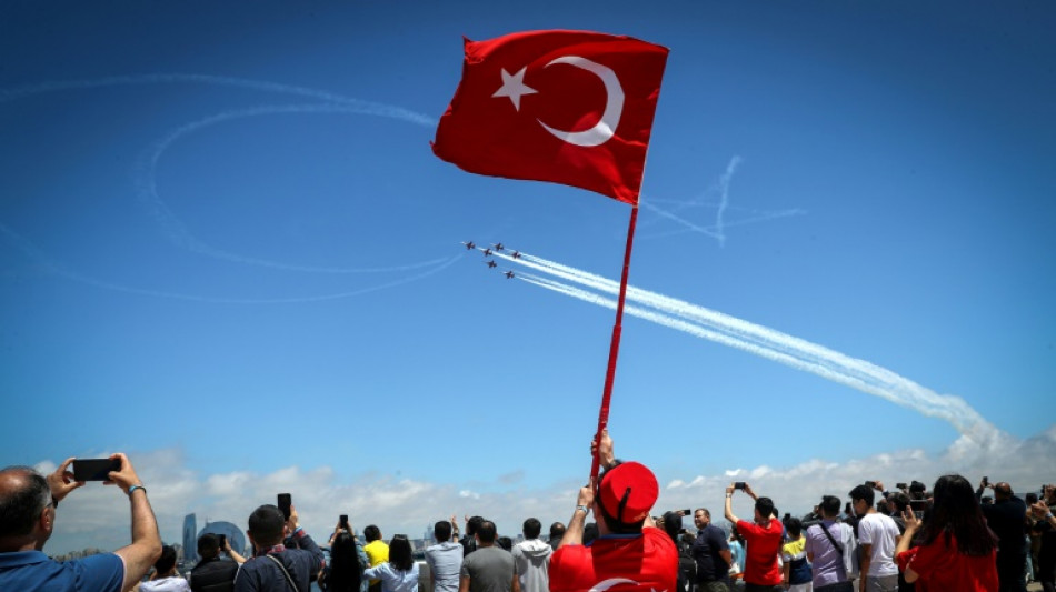 Turkey shows off drones at Azerbaijan air show 