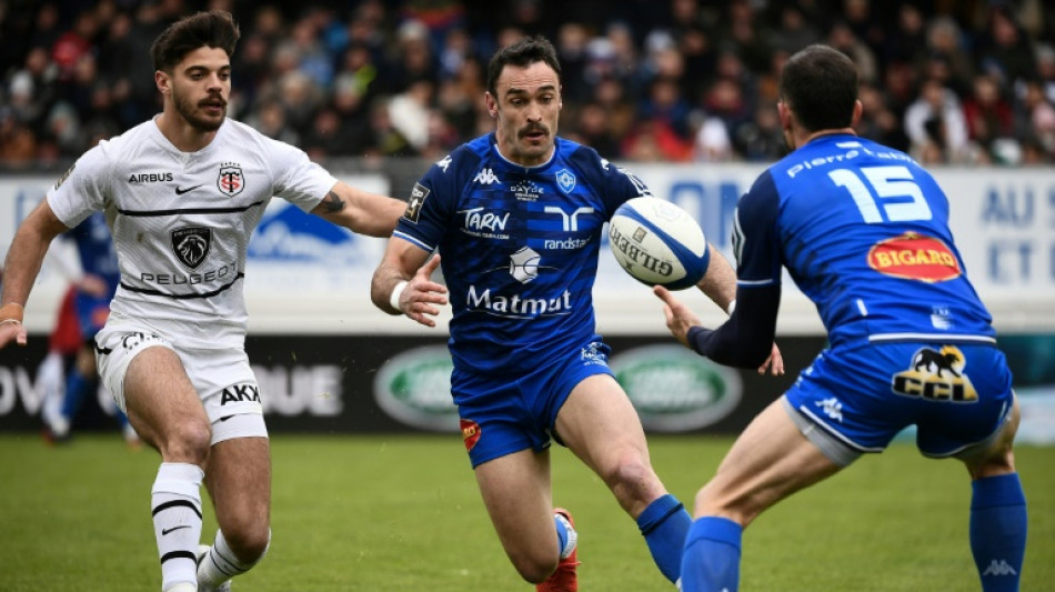 Top 14: Castres refroidit Toulouse dans le derby