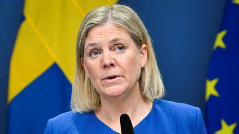 Schwedens Regierungschefin kündigt Antrag auf Nato-Mitgliedschaft an