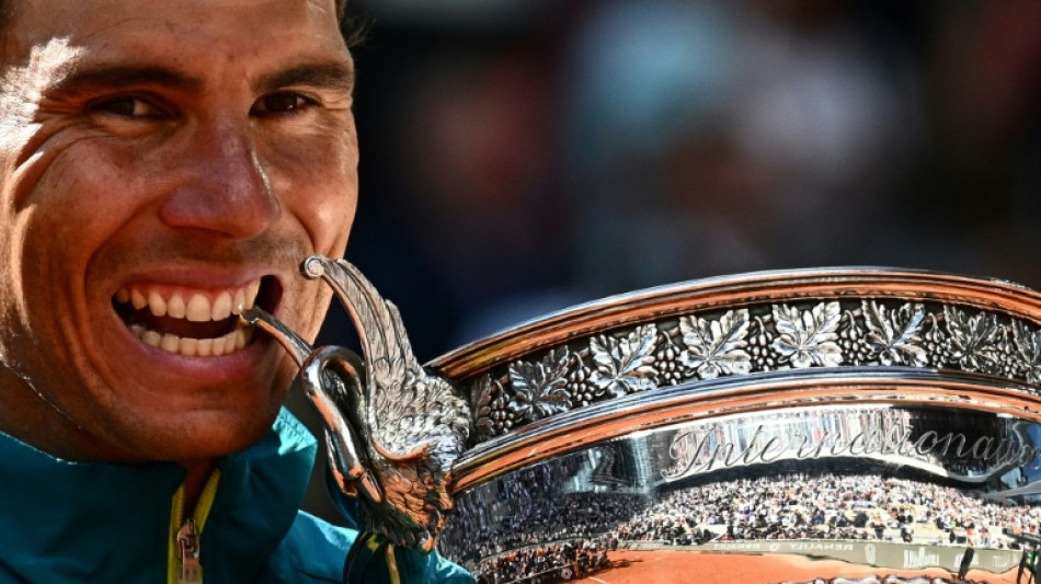 'I will fight to keep going', says Nadal after French Open title