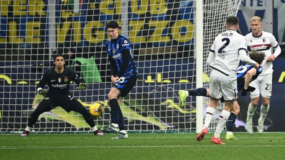 Inter's title defence slowed by draw with spirited Bologna