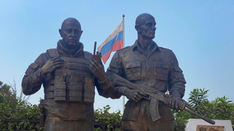 Centrafrique: une statue de l'ex-patron de Wagner Evguéni Prigojine inaugurée à Bangui