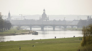 Teil von Carolabrücke über Elbe in Dresdner Innenstadt eingestürzt