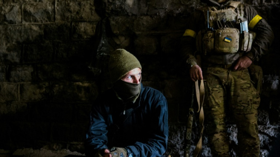 Battling the cold in the trenches of eastern Ukraine