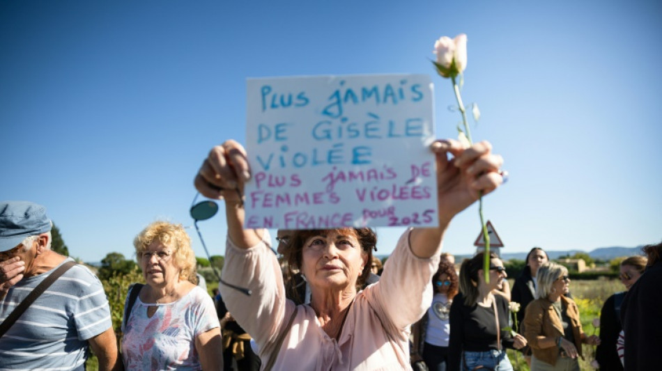 A Mazan, la parole des femmes se libère lors d'une marche pour Gisèle Pélicot