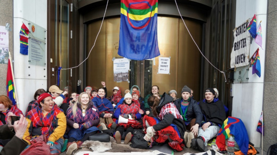 Greta Thunberg and Sami activists protest 'illegal' wind turbines in Norway