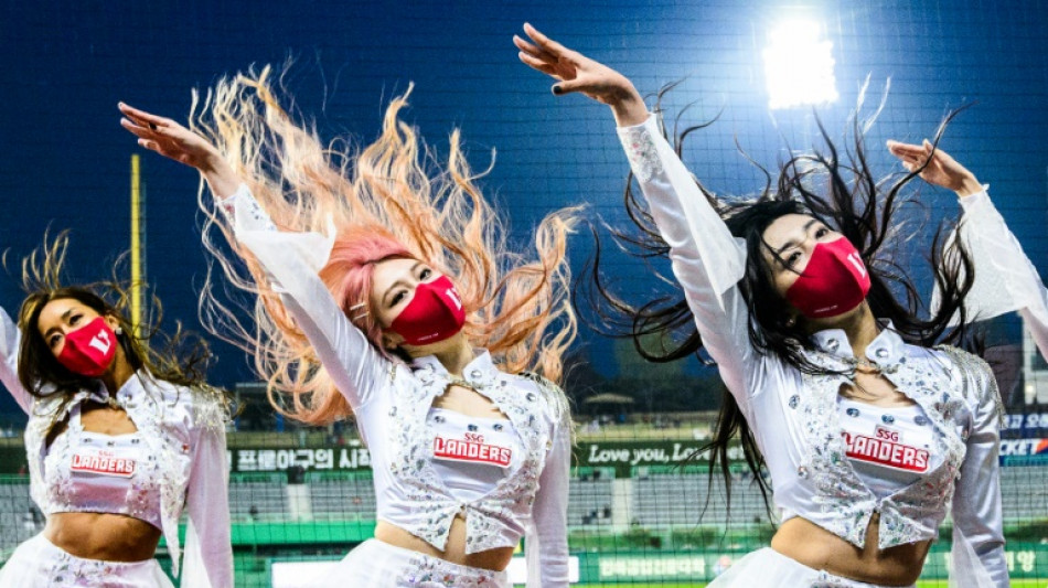 K-pop cheerleaders: the 'flowers' of South Korean baseball