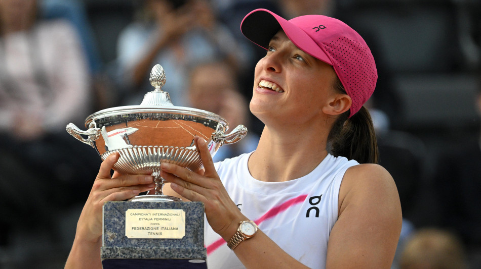 Ranking Wta, Swiatek prende il largo