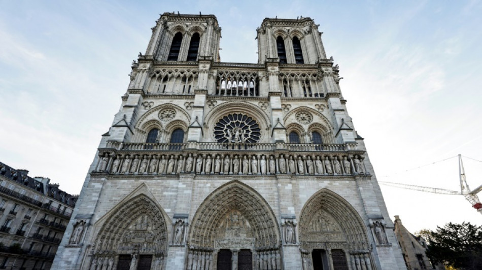 Macron offers first glimpse of post-fire Notre Dame