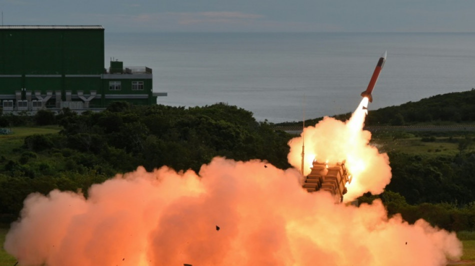 Taiwan conducts missile drills at sensitive test site