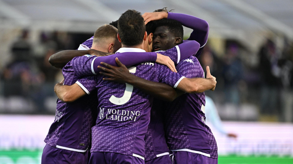 Serie A: Salernitana-Fiorentina 0-2